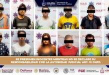 SSP Colima detiene a 12 personas durante operativo interinstitucional