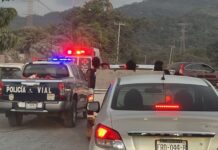 Una mujer sin vida y un hombre herido, este martes en Jalipa.