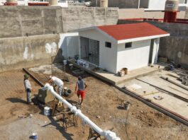 Obra de “El Cuajiote” cuenta con 70% de avance físico